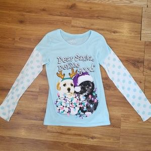 Justice long sleeve t-shirt